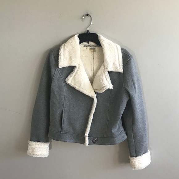 Athleta Jackets & Blazers - Athleta Faux Fur 2 Piece Jacket